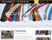 Tablet Screenshot of accusealrubber.com